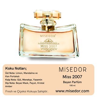 Misedor Miss 2007 Edp 100 ml Kadın Parfüm